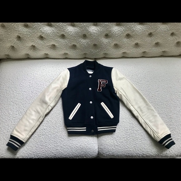 Abercrombie Fitch Baseball Jacket Xs 